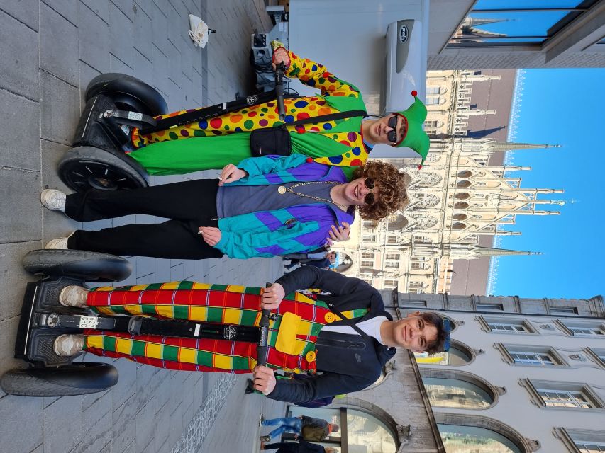 3-H Munich: City Highlights Guided Segway Tour - Odeonsplatz to Hofgarten energy breaks, then back to the riding rhythm