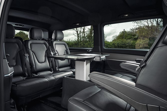 Airport Transfer: Munich Airport MUC to Munich by Luxury Van - Vehicle Comfort and the Back-Seat Safety Rule