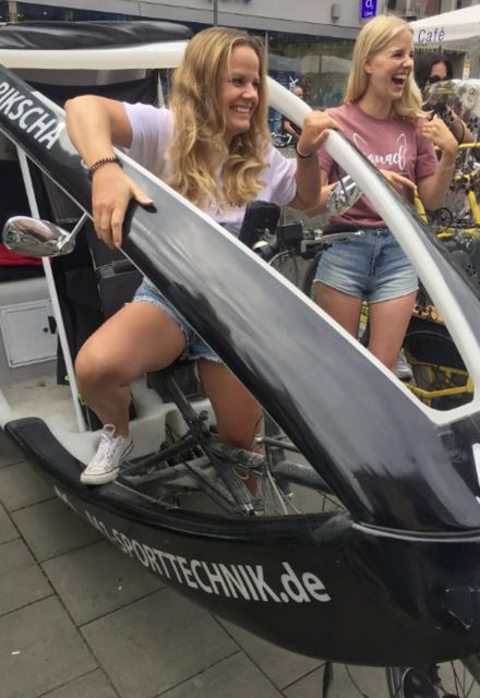 Exploring Munich in a Rikscha - Starting at Burgstraße 2, you get oriented fast