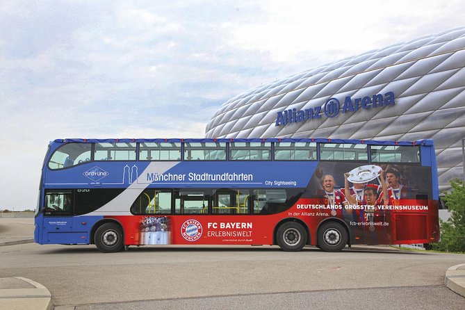 FC Bayern Munich Allianz Arena Tour and Panoramic Munich Tour - A 5-hour Bayern day that starts at Karlsplatz