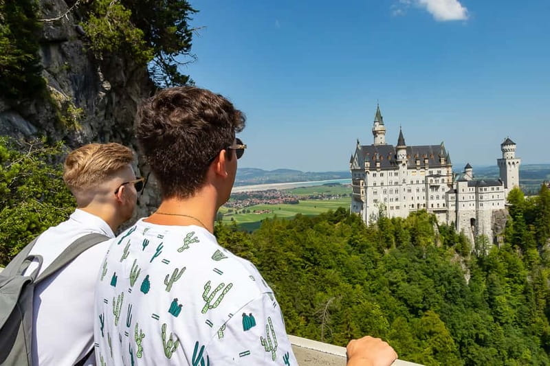 From Munich: Neuschwanstein & Linderhof Castle Full-Day Trip - Neuschwanstein: the castle with the views, and a stair-and-walk reality