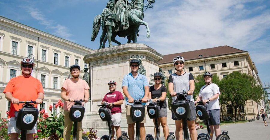 Munich 3-Hour Segway Tour: Nazi Munich & Royal Architecture - Starting at Karlsplatz: the Segway lesson that makes the whole tour work