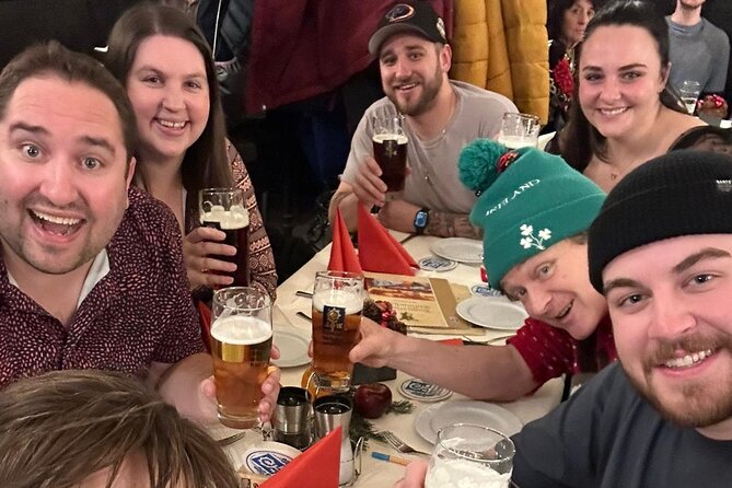 Munich Beer and Bavarian Bites Private Tour - Frauenkirche: strong beer at 7% in the cathedral shadow