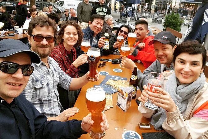 Munich Beer and Bavarian Bites Small-Group Tour - The beer tasting strategy: three 500 ml beers plus Oktoberfest tasters