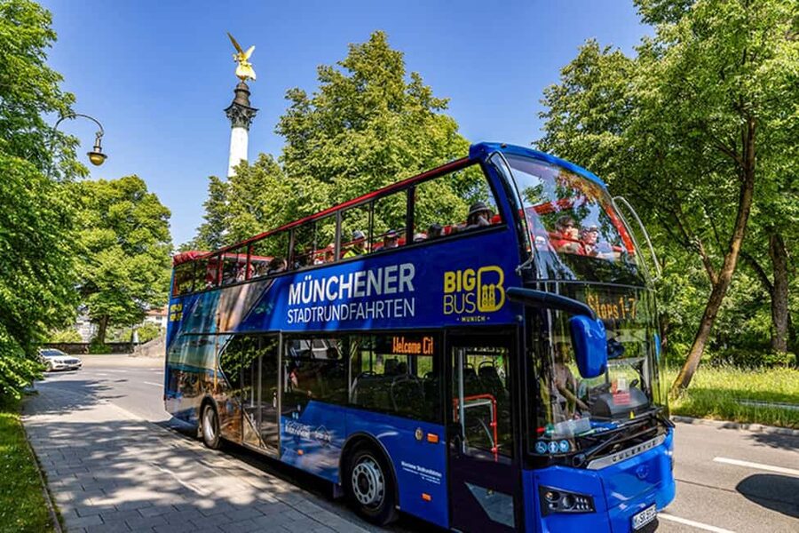 Munich: Big Bus Hop-On Hop-Off Sightseeing Bus Tour - Schwabing and the English Garden: where you decompress