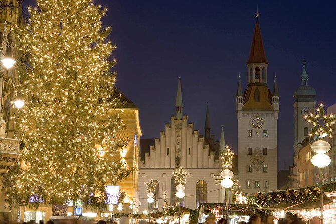 Munich Christmas Market Small Group Tour with Gingerbread Heart - Residenz Munich Christmas Village: a more atmospheric market moment