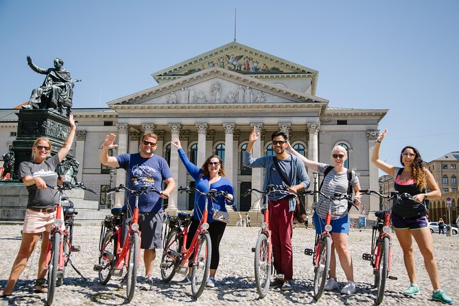 Munich City Bike Tour + Beer Garden Lunch Stop - Königsplatz and the Power of Place
