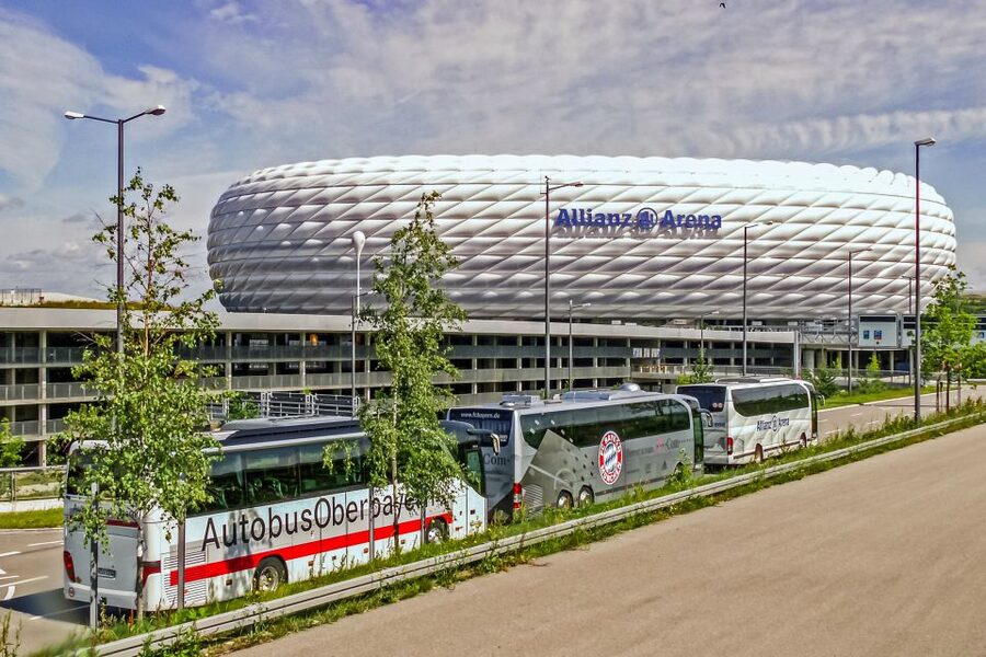 Munich: City Bus Tour & FC Bayern Munich Allianz Arena Tour - Inside the Allianz Arena: design, color-changing facade, and matchday spaces