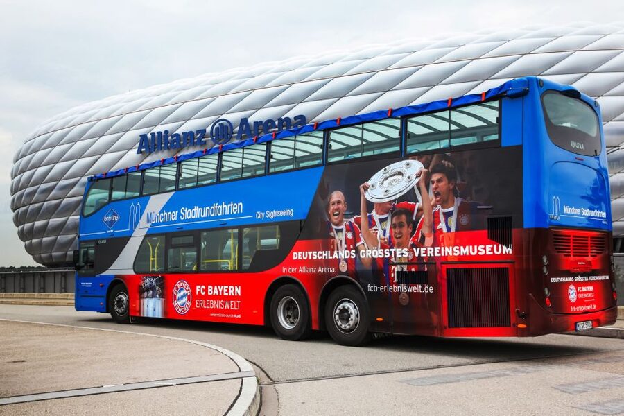Munich: City Bus Tour & FC Bayern Munich Allianz Arena Tour - FC Bayern Museum and Fan Store: what that free time really means