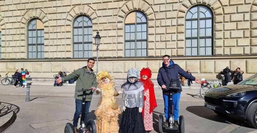 Munich: City Highlights Guided Segway Tour - Hofgarten, Munich Residenz area, and the Eisbach energy