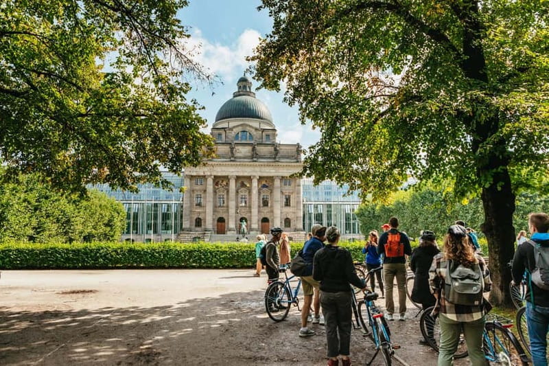 Munich: Classic Guided City Tour by Bike (English Tour Only) - Short stops that add texture: Angel of Peace and Isartor