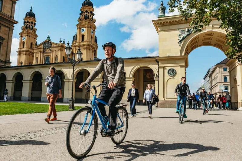 Munich: Classic Guided City Tour by Bike (English Tour Only) - Old Town, the Residenz courtyards, and Max Joseph Platz: royal Munich by bike