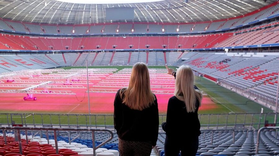 Munich: FC Bayern Museum + Arena View - North Stand Arena View: the best angle, no rush