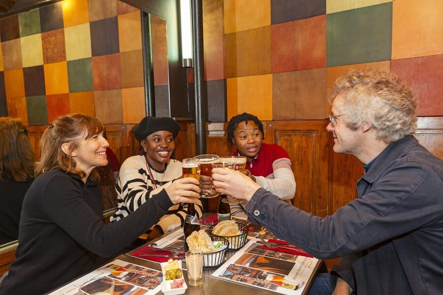 Munich Food Tour: The Ultimate Bavarian Full Meal & Drinks - Viktualienmarkt twice is the secret sauce