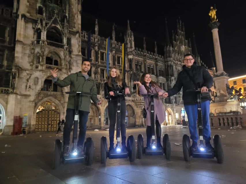 Munich: Guided City Highlights Night Tour by Segway - Learning the Segway routine before the highlights start