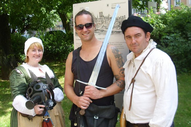 Munich Macabre Group Walking Tour - Marienplatz to Landschaftstraße: origins of the city, then Black Death blame and blood libel