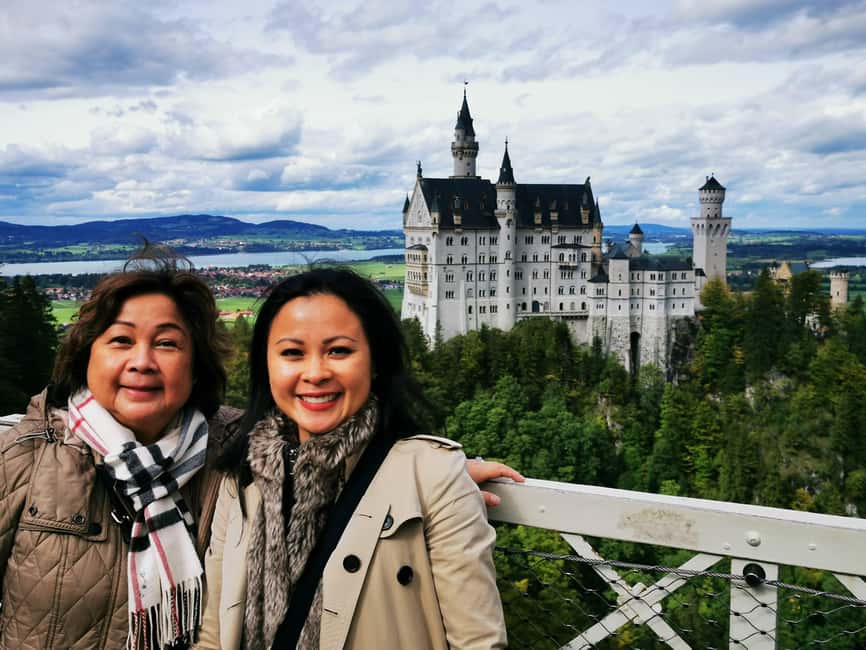 Munich: Neuschwanstein Castle by Bus with Alpine Bike Ride - Coach logistics: meeting point, drop-off, and walking reality