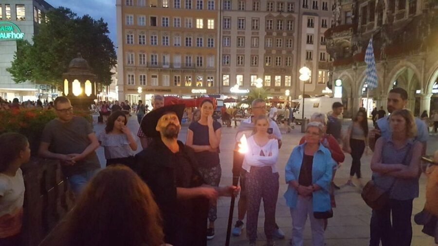 Munich: Night Watchman Torch Tour in German - Ghost Stories With Structure, Not Random Spooks