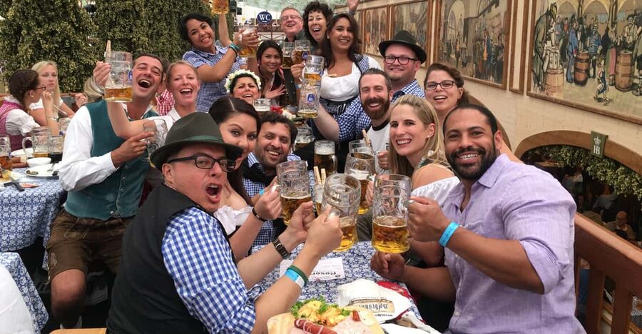 Munich Oktoberfest All-Inclusive Tour - The wooden-barrel Schnitt and what to expect