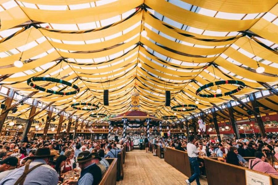 Munich: Oktoberfest Big Beer Tent Evening including table reservation - Beer vouchers and dinner: what’s actually included