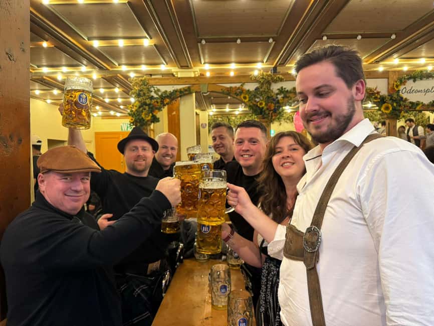 Munich: Oktoberfest Big Beer Tent Evening Table Reservation - Inside the Big Beer Tent: Your Table, Your Vouchers, Your Time Window