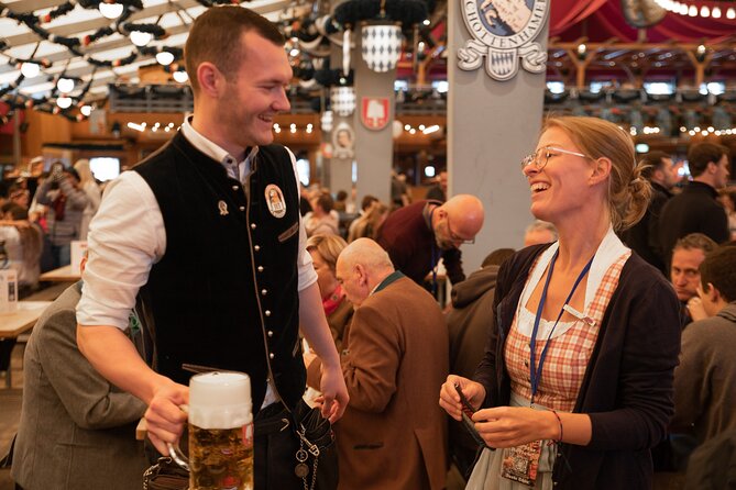 Munich Oktoberfest Tour with Beer Hall Table Reservations - Theresienwiese reserved tent time: beer, lunch, and the long stretch