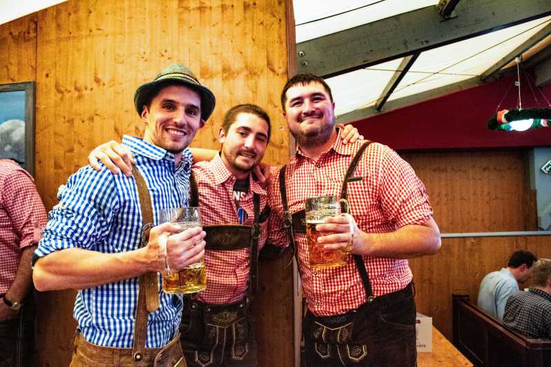Munich: Oktoberfest Tour with Tent Reservation, Food & Beer - Getting your Wiesn game on, before you even reach the tent