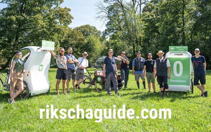 Munich: Old Town and English Garden Rickshaw Tour - Munich Old Town by highlights, not long walks