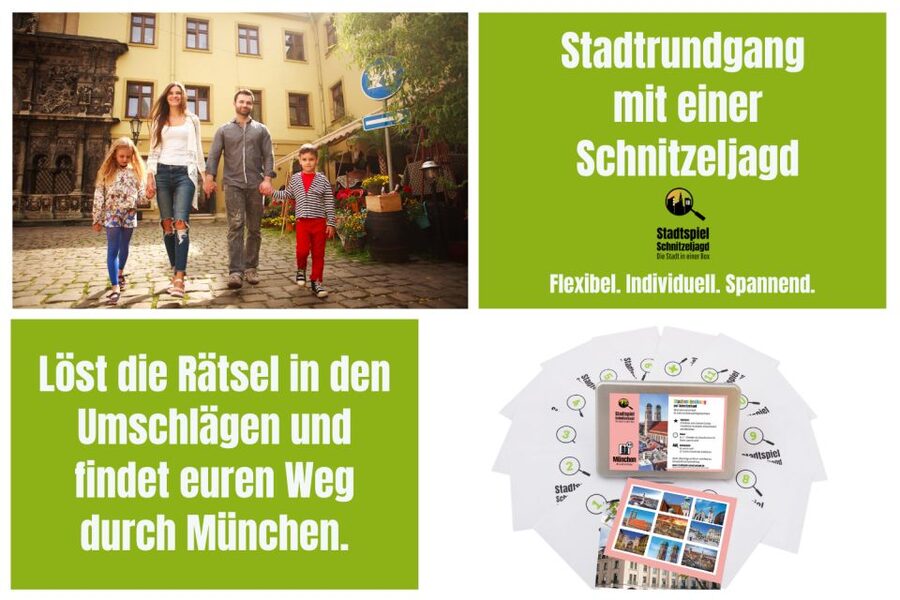 Munich: Scavenger Hunt Self-Guided Tour for Children - A Self-Guided Munich Game That Still Hits the Big Sights
