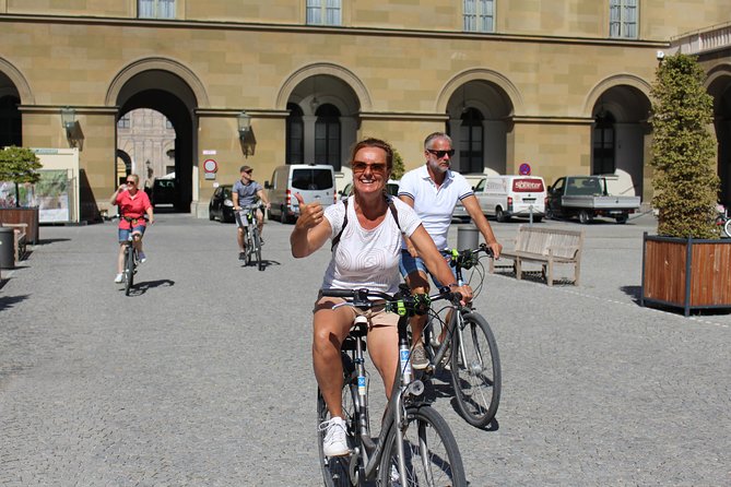 Munich Small-Group Bike Tour - Chinesischer Turm beer garden stop, the payoff when weather cooperates
