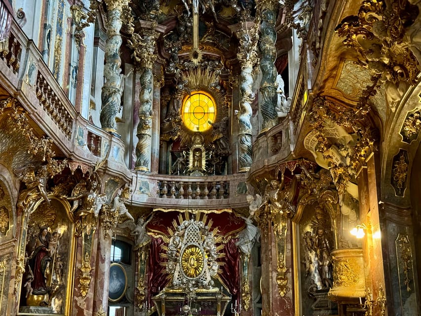 Munich: Spanish Guitar & Bach Toccata at Asamkirche - Asamkirche: the Munich church that frames the music