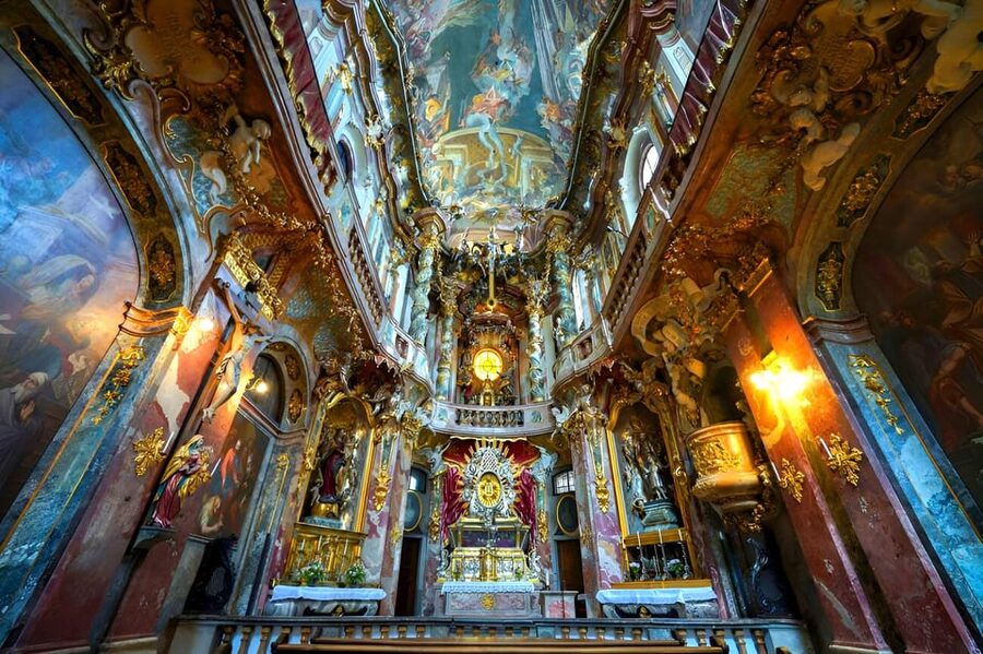 Munich: Spanish Guitar & Bach Toccata at Asamkirche - Price and value: $35 for a Late Baroque setting