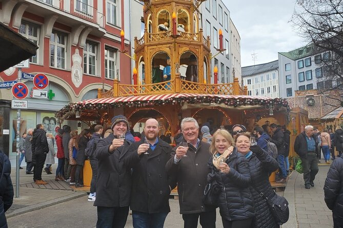 Original Munich Christmas Market Tour with Festive Wine and Food - Starting at LUDWIG BECK, Marienplatz’s main Christmas drag
