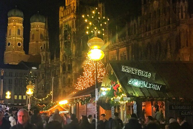 Original Munich Christmas Market Tour with Festive Wine and Food - Residenz Munchen: the Christmas Village in the palace courtyard