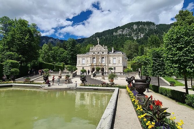 Private Linderhof Castle, Entry-Ticket - optional Toboggan Run - Schloss Linderhof: Ludwig II’s Versailles-inspired rooms