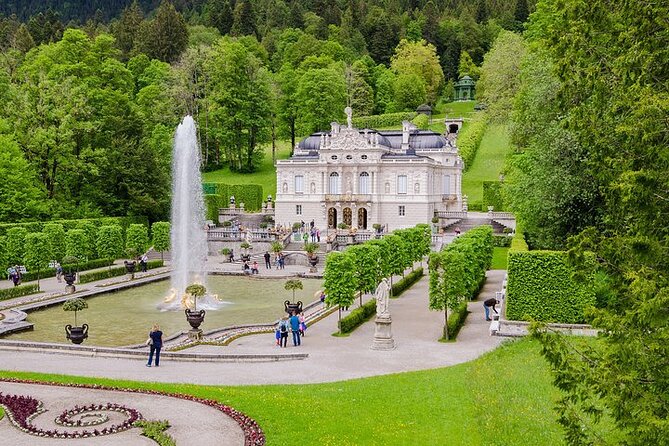 Private Linderhof Castle, Entry-Ticket - optional Toboggan Run - The gardens, fountains, and the Moorish Kiosk photo mission
