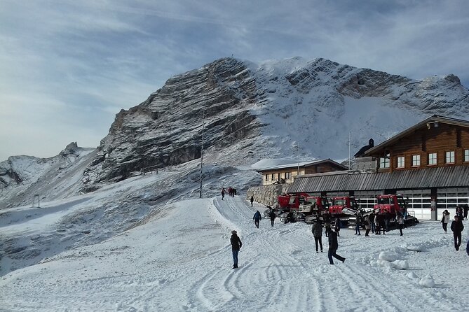 Private: Mount ZUGSPITZE & SNOW Much More - Deluxe Tour from Munich - Partnach Gorge, Ludwigstraße murals, and Oberammergau: classic Bavarian stops