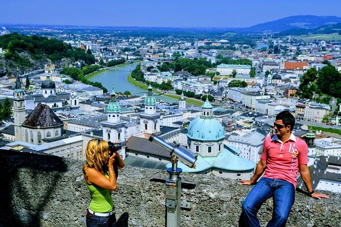 Private Sound-of-Music and Historic Salzburg Tour from Munich - Old Town Orientation: Mozartplatz, Cathedral Area, Kapitelplatz