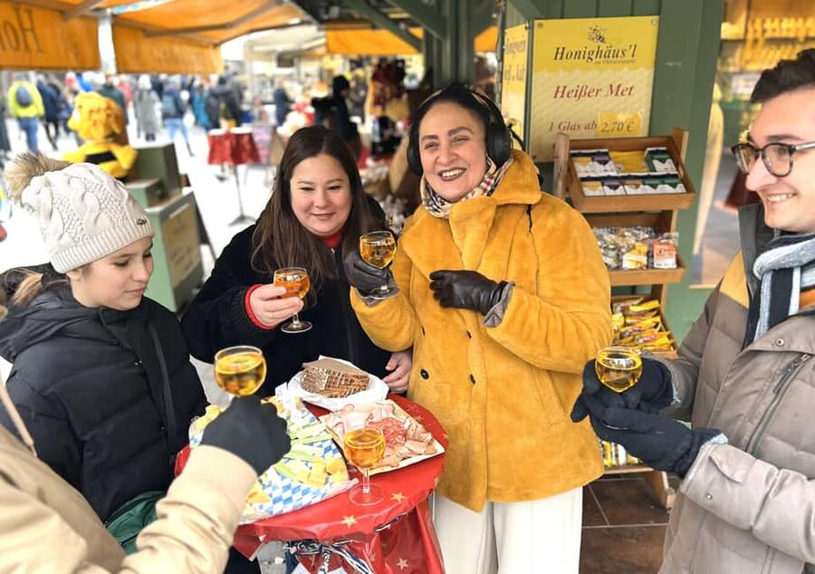 Secret Food Tours Munich - Beerhall sampling and Munich brewing history with an ice cold pint
