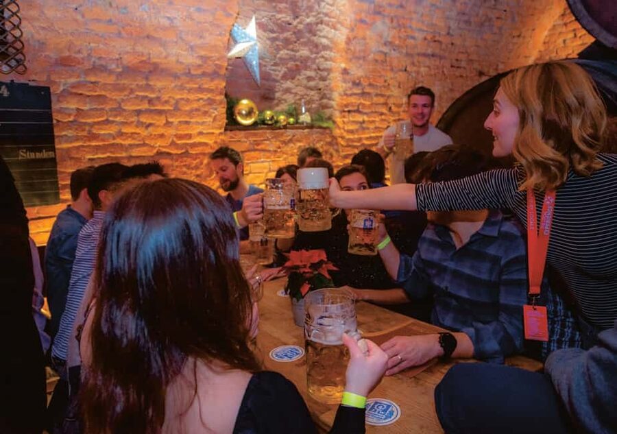 Size Matters Beer Tour Munich - Stop One: Beer Hall or Beer Garden Culture in Real Time